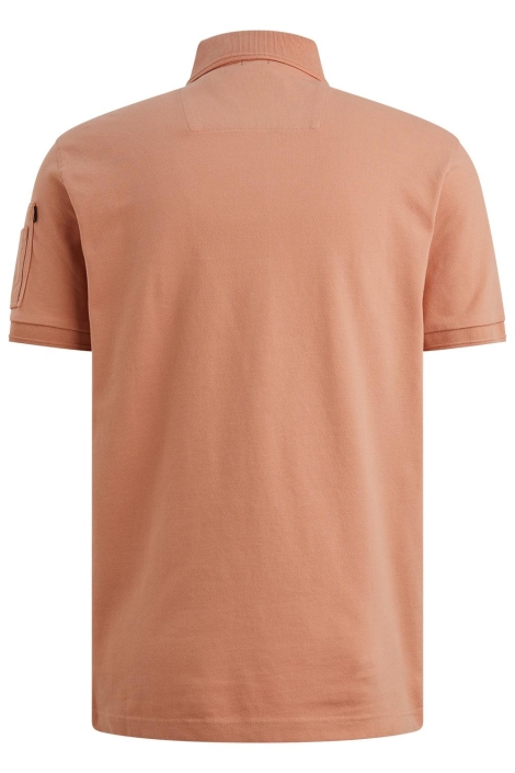 PME legend roze heren polo | Achteraanzicht