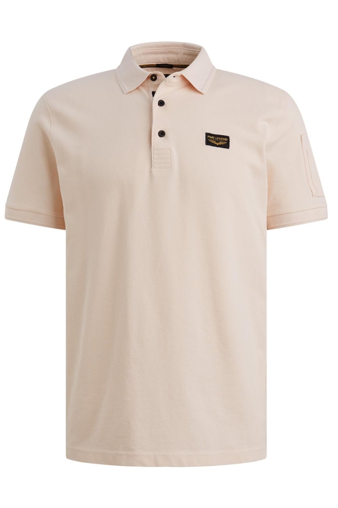 PME legend roze heren polo | Vooraanzicht