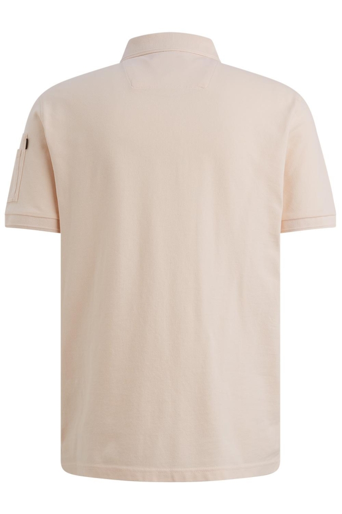 PME legend roze heren polo | Achteraanzicht