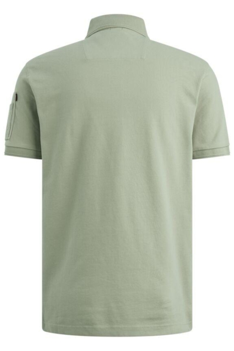 PME legend groene heren polo | Achteraanzicht