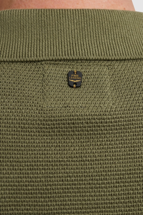 PME legend groene heren polo | Unique Selling Point