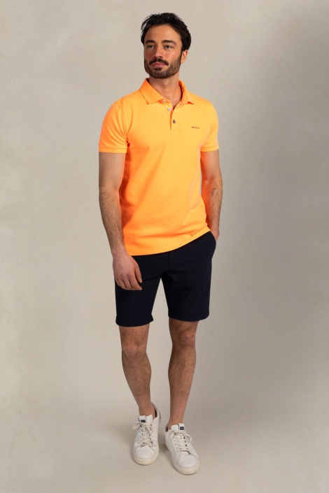NZA oranje heren polo | Model