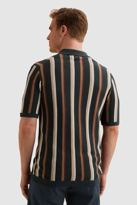 Vanguard blauwe heren overhemd | Model achteraanzicht