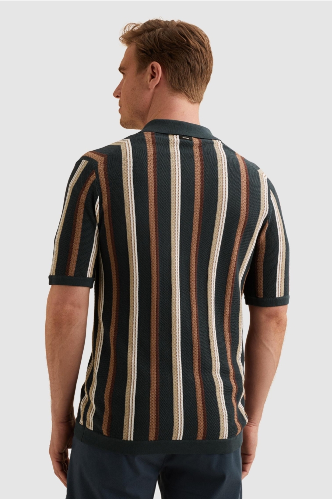 Vanguard blauwe heren overhemd | Model achteraanzicht