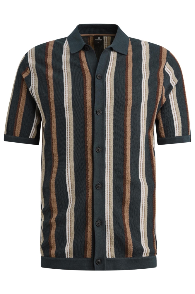 Vanguard blauwe heren overhemd | Vooraanzicht