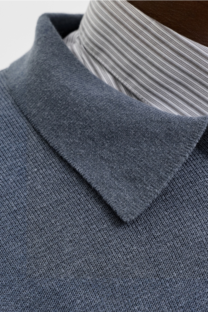 Jack & Jones grijze heren polo | Kleurstaal