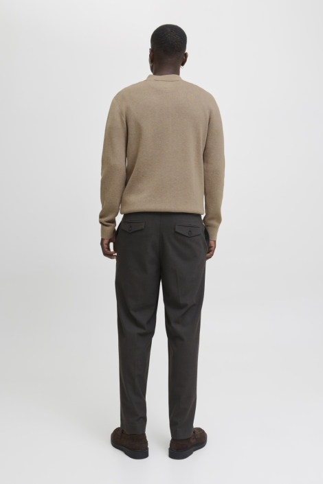 Jack & Jones camel heren trui | Model