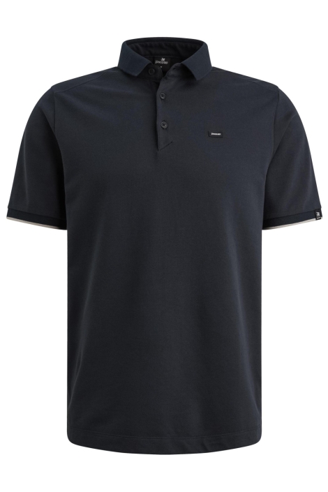Vanguard blauwe heren polo | Vooraanzicht