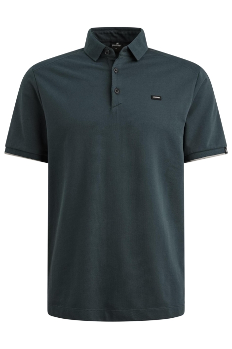 Vanguard blauwe heren polo | Vooraanzicht