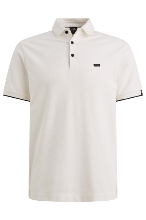 Vanguard witte heren polo | Vooraanzicht