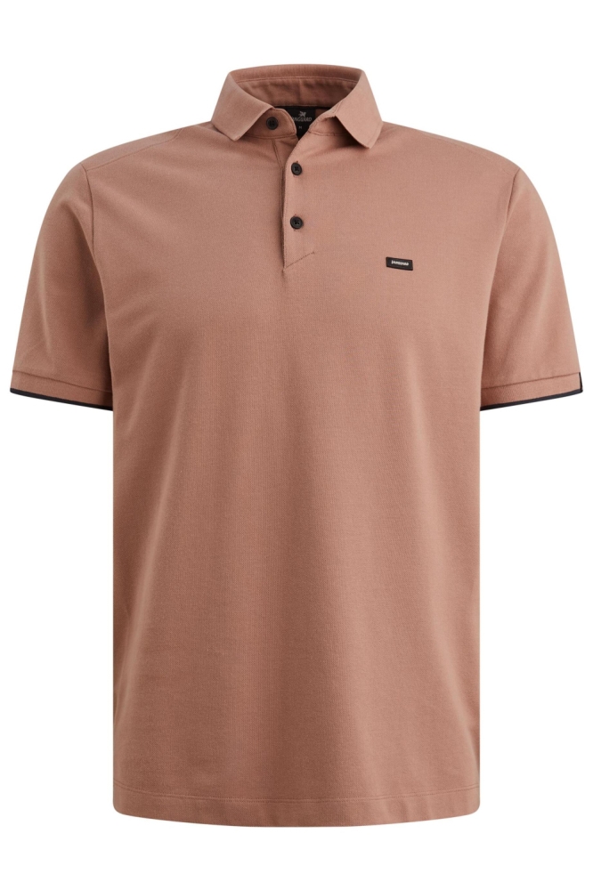 Vanguard roze heren polo | Vooraanzicht