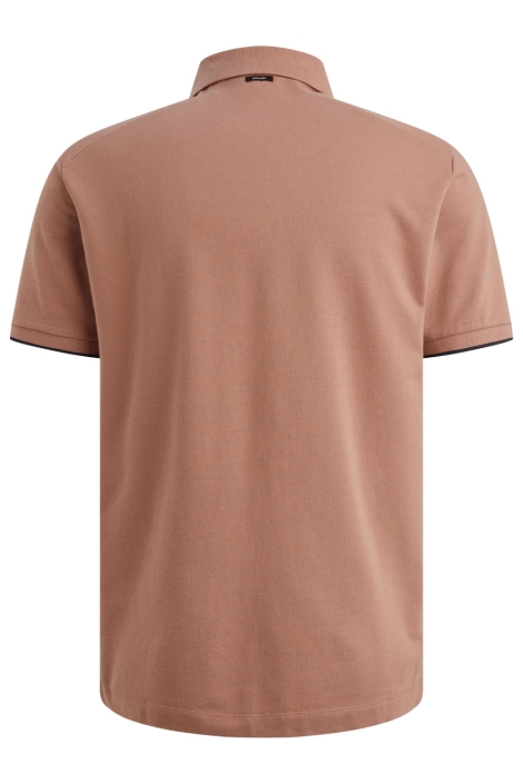 Vanguard roze heren polo | Achteraanzicht