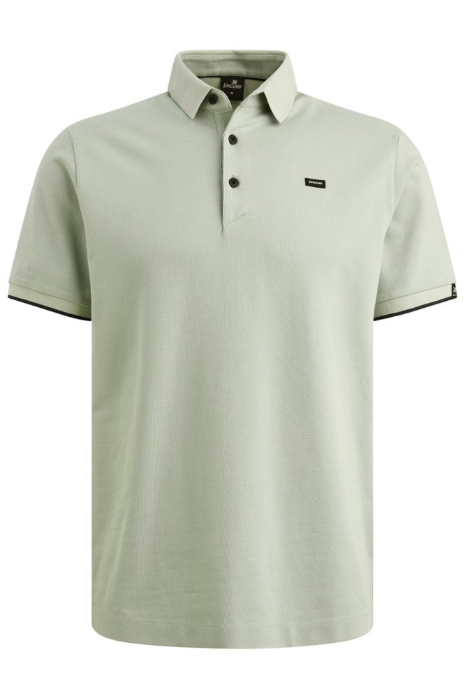 Vanguard groene heren polo | Vooraanzicht