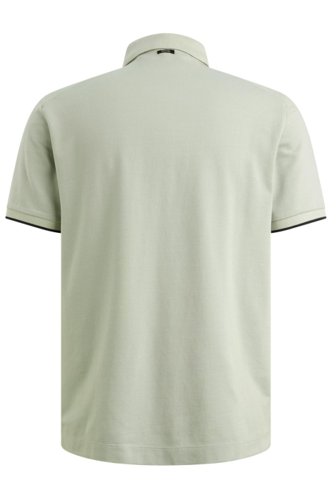 Vanguard groene heren polo | Achteraanzicht