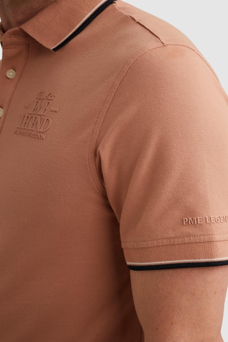 PME legend roze heren polo | Kleurstaal