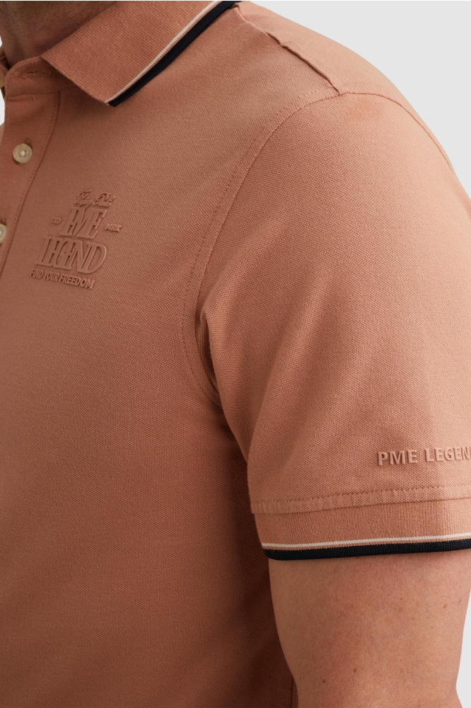 PME legend roze heren polo | Kleurstaal