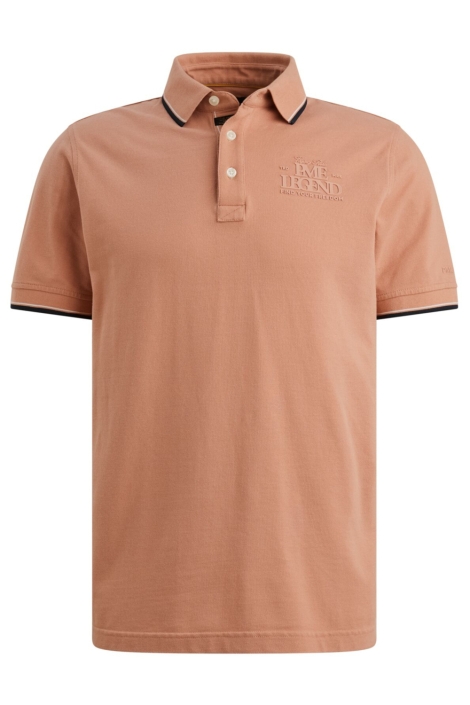 PME legend roze heren polo | Vooraanzicht