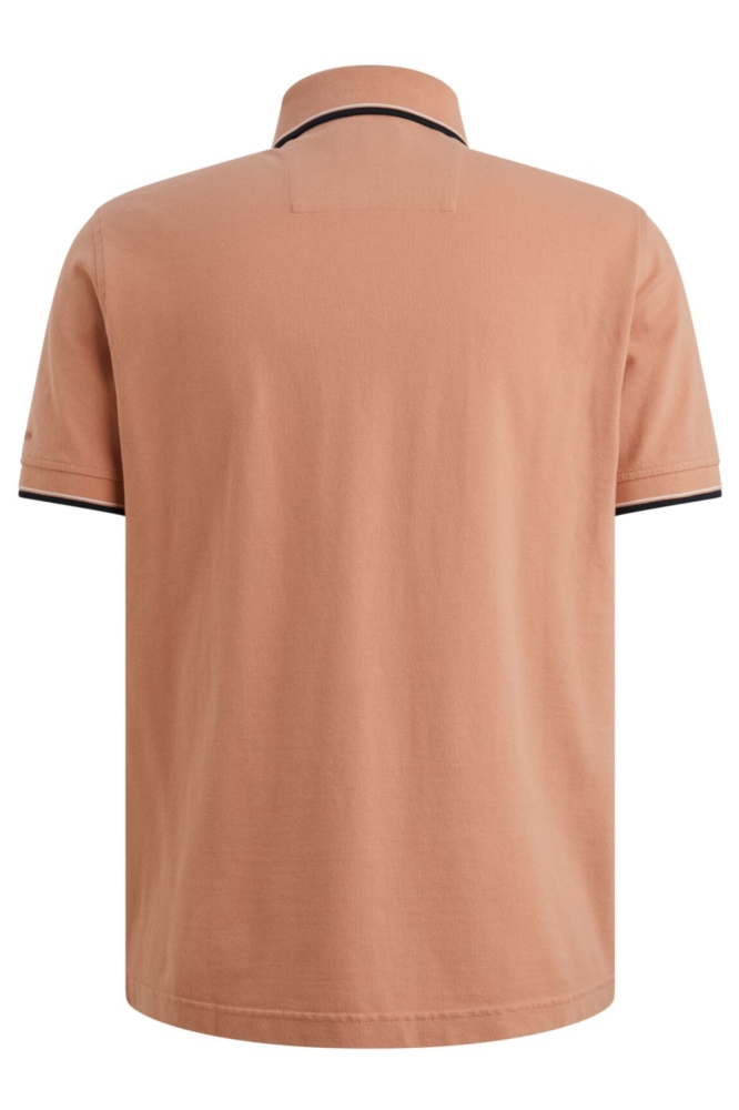 PME legend roze heren polo | Achteraanzicht