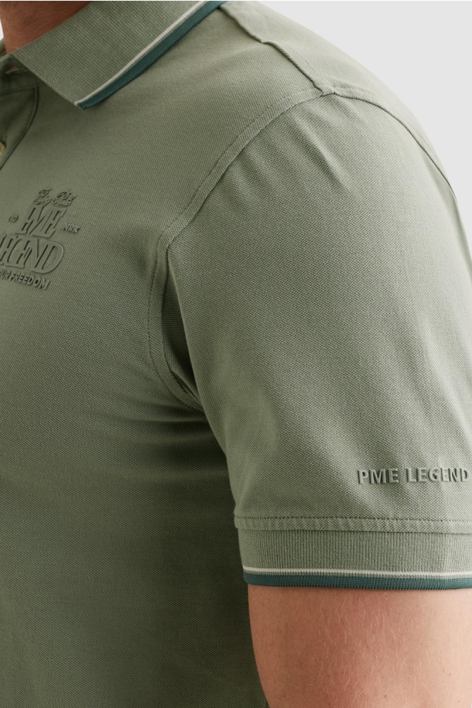 PME legend groene heren polo | Kleurstaal