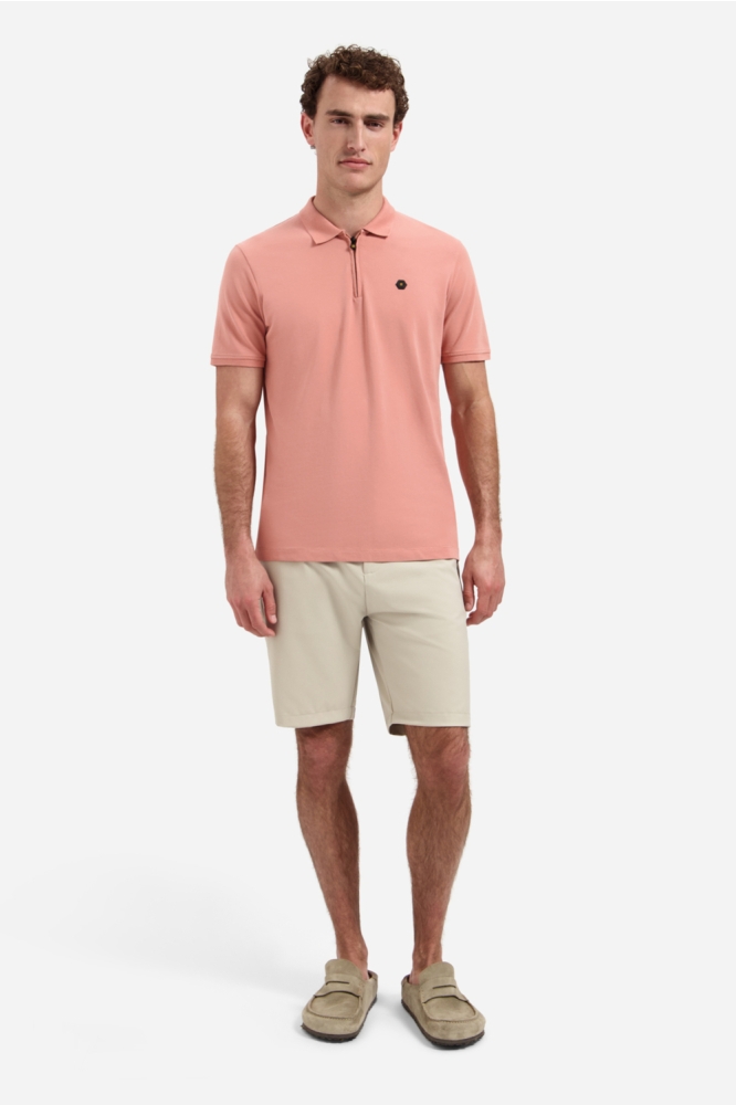 NO-EXCESS roze heren polo | Model