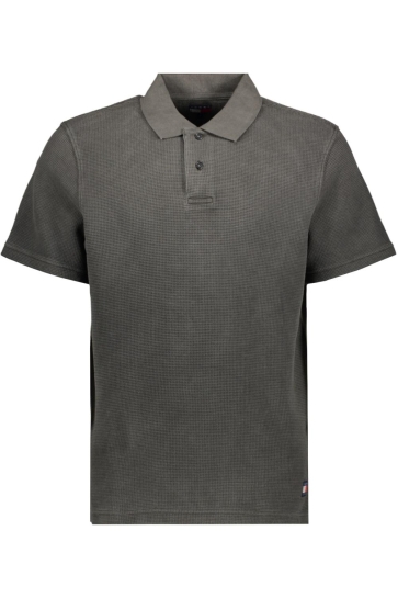 Tommy Jeans Polo TJM REG WASHED WAFFLE POLO DM0DM23408 BDS BLACK
