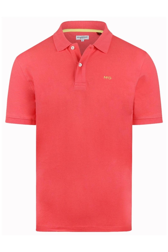 McGregor roze heren polo | Vooraanzicht