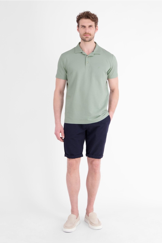 Lerros groene heren polo | Model