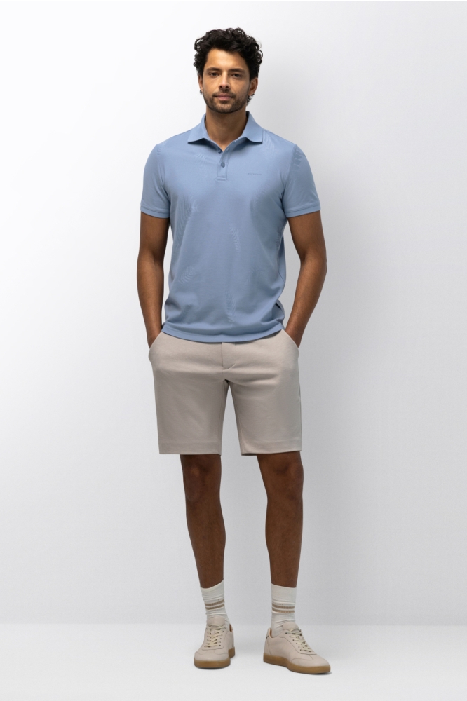 State of Art blauwe heren polo | Model