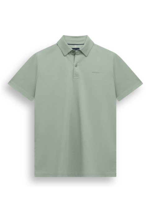 State of Art groene heren polo | Vooraanzicht