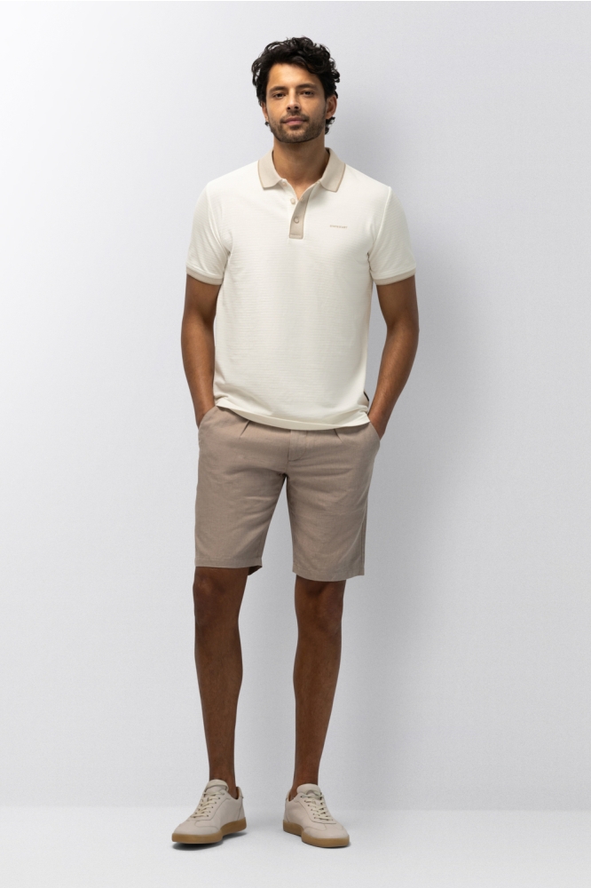 State of Art ecru heren polo | Model