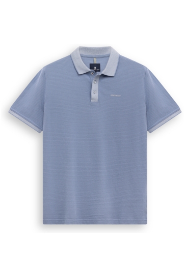 State of Art poloshirt jersey ss Blauw
