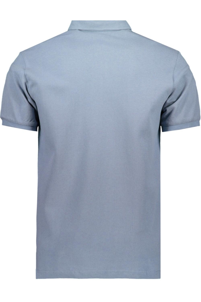 Ballin blauwe heren polo | Achteraanzicht