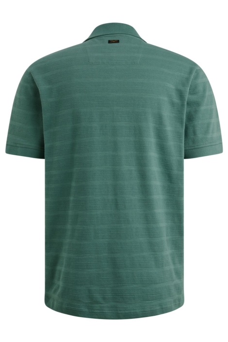 PME legend groene heren polo | Achteraanzicht