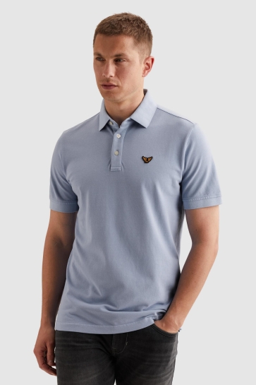 PME legend Polo POLO MET TAILWING LOGO EN GARMENT DYE WASSING PPSS2605850 5299