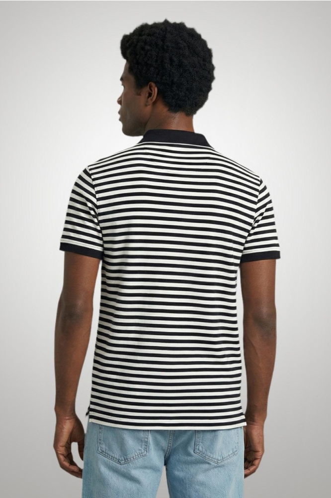 McGregor witte heren polo | Model vooraanzicht