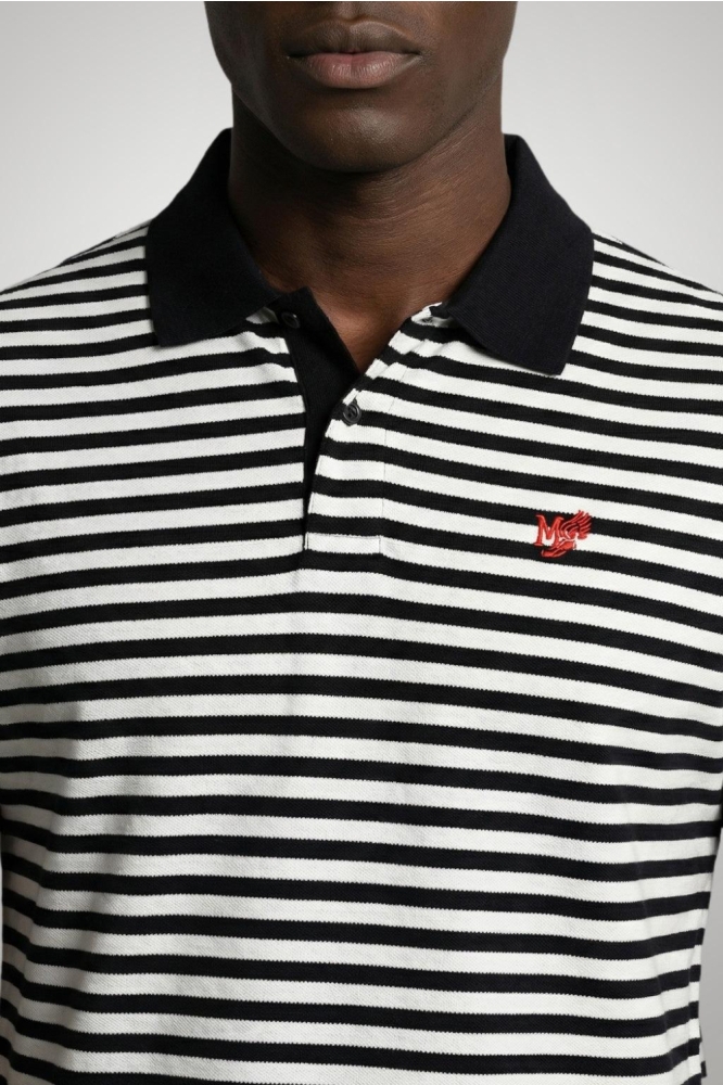 McGregor witte heren polo | Close up