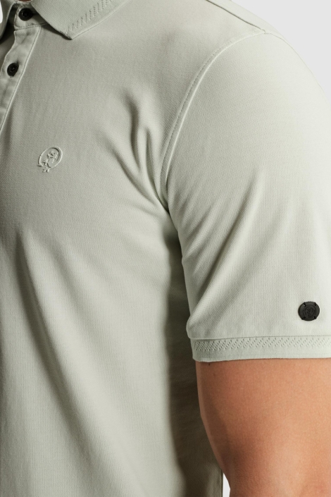 Cast Iron ecru heren polo | Unique Selling Point