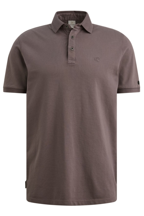 Cast Iron bordeaux heren polo | Vooraanzicht