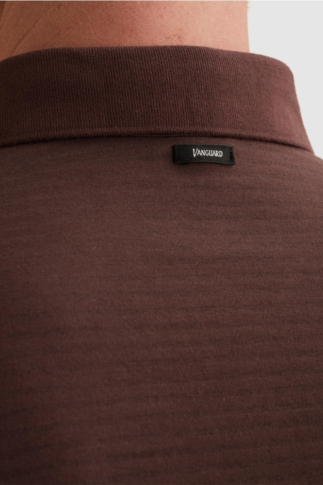 Vanguard bordeaux heren polo | Kleurstaal