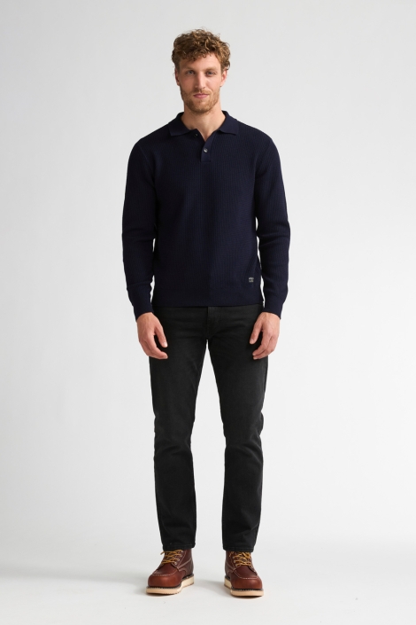 Petrol Industries blauwe heren polo | Model