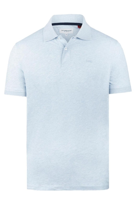 McGregor blauwe heren polo | Vooraanzicht
