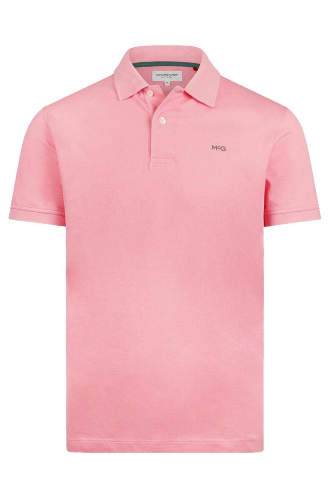 McGregor roze heren polo | Vooraanzicht