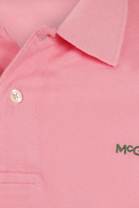 McGregor roze heren polo | Kleurstaal