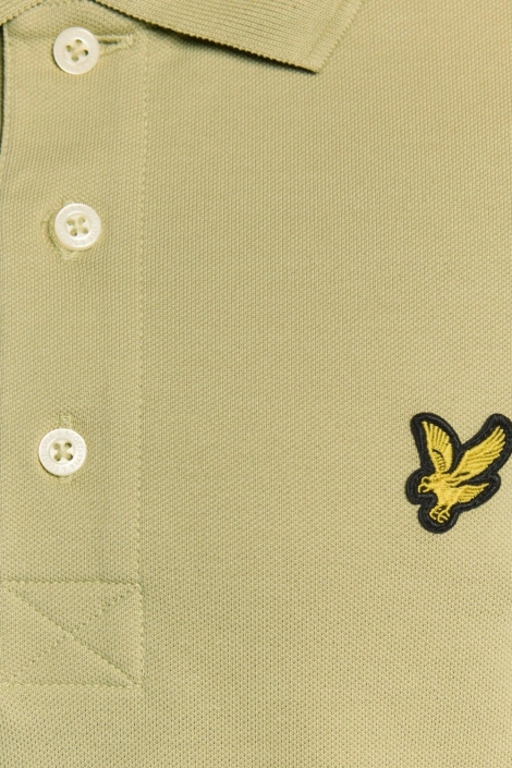 Lyle & Scott groene heren polo | Kleurstaal