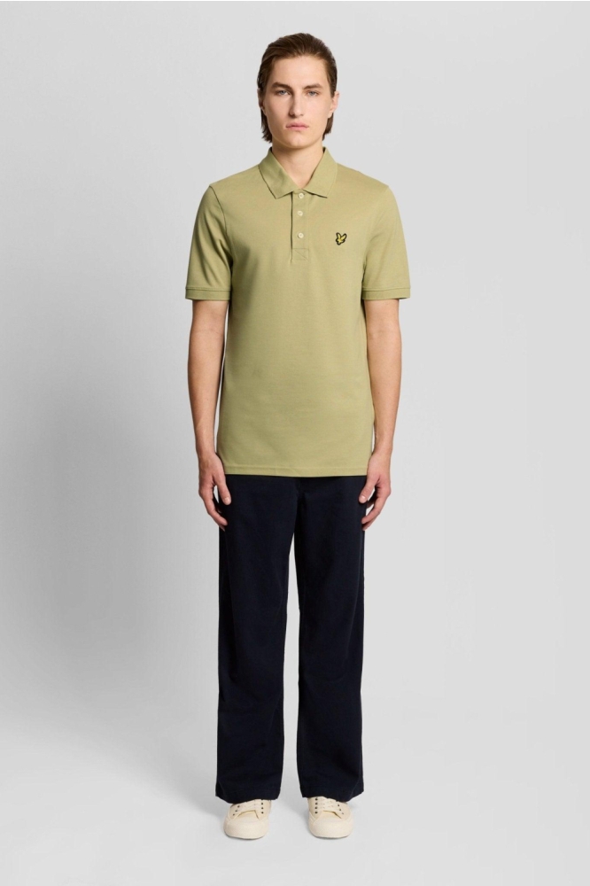 Lyle & Scott groene heren polo | Model