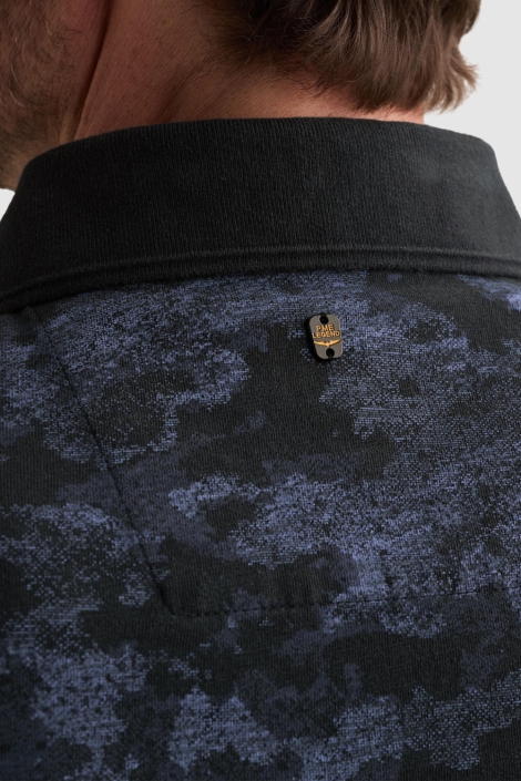 PME legend blauwe heren polo | Kleurstaal