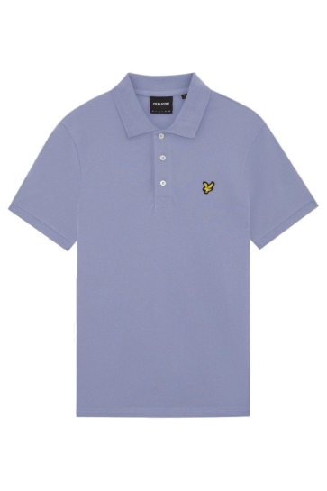 Lyle & Scott Polo PLAIN POLO SHIRT SP400VOGT Y128 BUBBLE BLUE