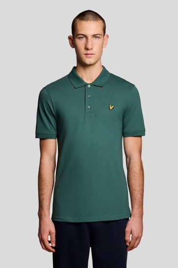 Lyle & Scott Polo PLAIN POLO SHIRT SP400VOGT W130 EVERGLADE