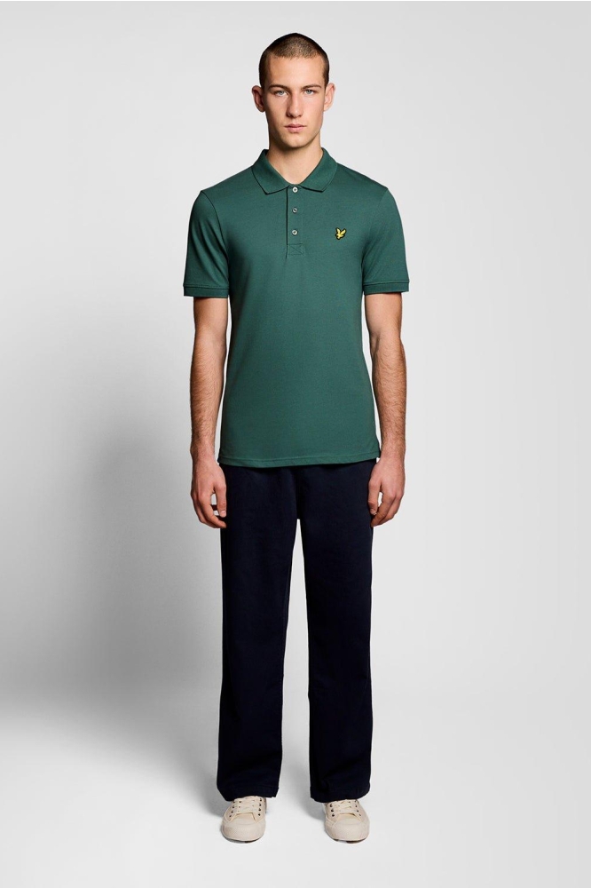Lyle & Scott groene heren polo | Model