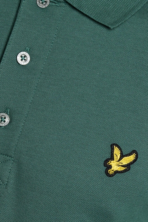 Lyle & Scott groene heren polo | Kleurstaal